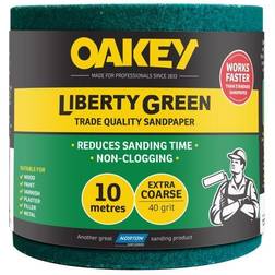 Norton Liberty Green Sanding Roll 115mm x 10m Coarse 40g