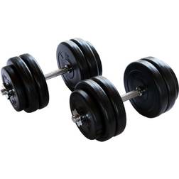 V-Fit Dumbbell Set 2x15kg