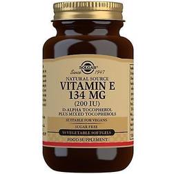 Solgar Natural Source Vitamin E 134mg 50 stk