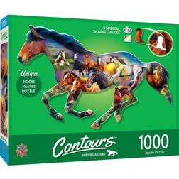 Masterpieces Contours Horsing Around 1000 Pieces