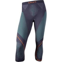 UYN Evolutyon UW Pants Men - Charcoal Green/Orange Shiny