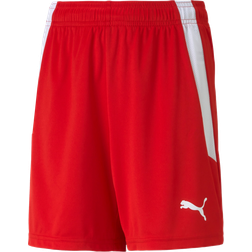 Puma Kid's TeamLIGA Shorts - Red/White (704931-01)