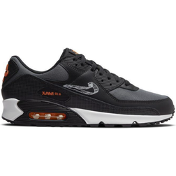 Nike Air Max 90 M - Black/Total Orange/Iron Grey/White