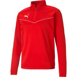 Puma Teamrise Halfzip Sweatshirt Men - Red/White