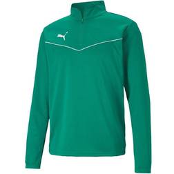 Puma Teamrise Halfzip Sweatshirt Men - Pepper Green/White