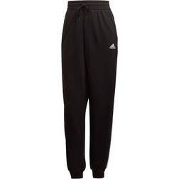 Adidas Women's Essentials Studio Lounge 3-Stripes Joggers - Black/White