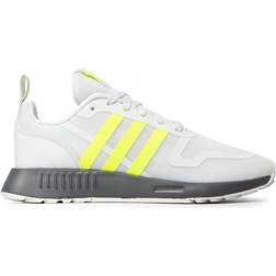 adidas Junior Multix - Crystal White/Solar Yellow/Grey Five