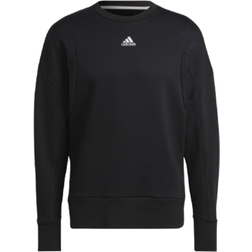 adidas Studio Lounge Fleece Sweatshirt - Black