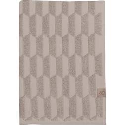 Mette Ditmer Geo 2-pack Gästhandduk Beige (55x35cm)