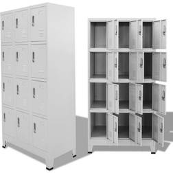 vidaXL 12 Compartments Armoire