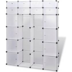 vidaXL Modular Förvaringsskåp 146x180.5cm