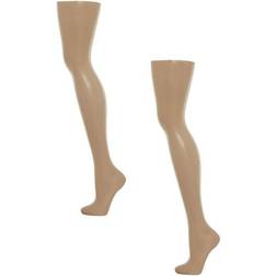 Wolford Nude 8 Den Tights 2-pack - Caramel