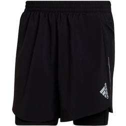 adidas Designed 4 Running Two-in-One Shorts Men - Black