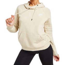 Nike Sportswear Essential Fleece Pullover Hoodie Women's - Rattan/White