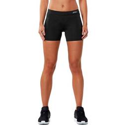 2XU Form Mid-Rise Compression 4" Short Women - Black/Silver