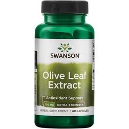 Swanson Olive Leaf Extract 750mg 60 Stk.