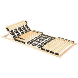 vidaXL Bed Frame with 38 Slats Adjustable Head