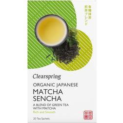 Clearspring Organic Japanese Matcha Sencha 36g 20Paquete