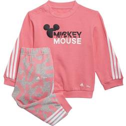 adidas X Disney Mickey Mouse Joggers - Rose Tone/White (HF1879)