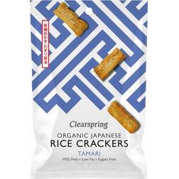 Clearspring Organic Japanese Rice Crackers Tamari 50g