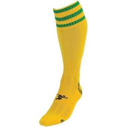 Precision Pro Football Socks Kids - Yellow/Green