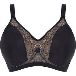 Goddess Yvette Moulded Bra - Black
