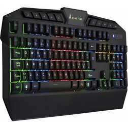 Verbatim SureFire KingPin RGB Gaming Multimedia Keyboard QWERTY QWERTY Noir éclairé