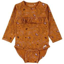 Minymo Body L/S - Pumpkin Spice (111635-2163)