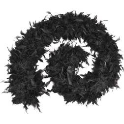 Bristol Novelty Feather Boa Black