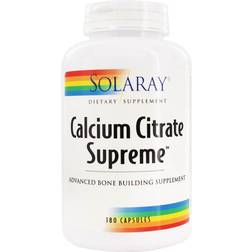 Solaray Calcium Citrate Supreme 180 pcs