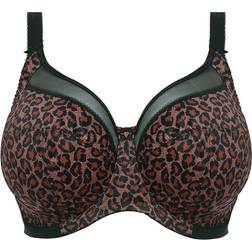 Goddess Kayla Banded Bra - Dark Leopard