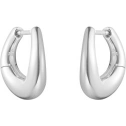 Georg Jensen Offspring Small Earhoops - Silver