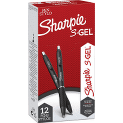 Sharpie S Gel 0.7mm Black 12-pack