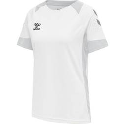 Hummel Lead S/S Poly Jersey Women - White