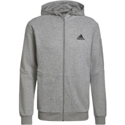 Adidas Essentials4Gameday Full-Zip Hoodie - Medium Grey Heather