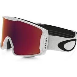 Oakley Line Miner Patterned/White, Male, varusteet, silmälasit, Alppien urheilu, Kuviollinen/Valkoinen