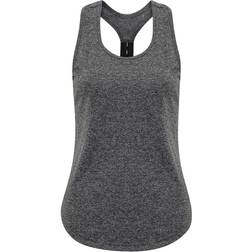 Tridri Performance Strap Back Vest Women - Black Melange