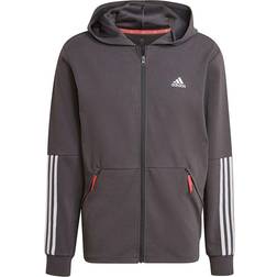 adidas Aeroready Motion Sport Full-Zip Hoodie Men - Grey Six