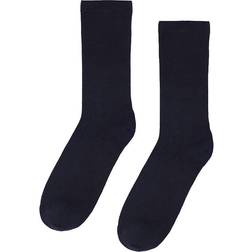 Colorful Standard Women Classic Organic Socks - Deep Black