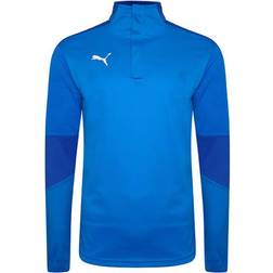 Puma Final Training Rain Top Men - Electric Blue Lemonade/Team Power Blue