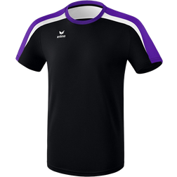 Erima Liga 2.0 T-shirt Kids - Black/Violet/White