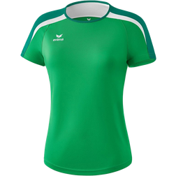 Erima Liga 2.0 T-shirt Women - Emerald/Evergreen/White