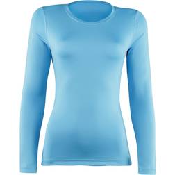 Rhino Sports Long Sleeve Baselayer 2-pack Women - Light Blue