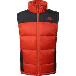 The North Face Diblo Down Gilet - Burnt Ochre/TNF Black