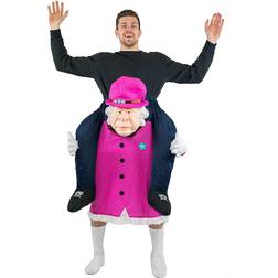 bodysocks Piggy Back Dronning Elisabeth Kostume