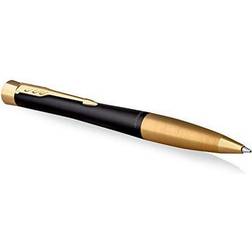 Parker Urban Twist Muted Black Gold Trim Ballpoint Pen