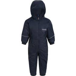 Regatta Kid's Splosh III Waterproof Puddle Suit - Navy