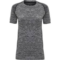 Tridri Seamless 3D Fit Multi Sport Performance Top Women - Charcoal