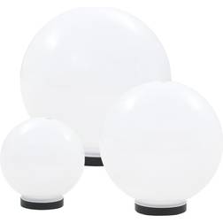 vidaXL Spherical 3-pack Markbelysning 3st