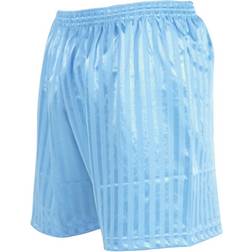 Precision Continental Striped Football Shorts Unisex - Sky Blue